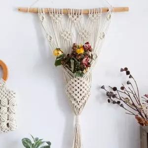 드리프트 플랜트행거 만들기 DIY 키트 마크라메 재료화분걸이 테리어 월행잉 벽장식 홈카페꾸미기 인소품