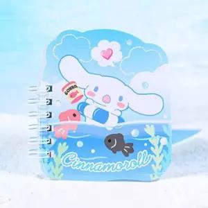 시나모롤 미니 수첩 496194메모장 메모지 용지 디자인노트 포켓 좌철 스프링