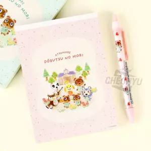 모여봐요 동물의숲 A6 메모지휴대용 미니수첩 노트 귀여운 캐릭터 메모장