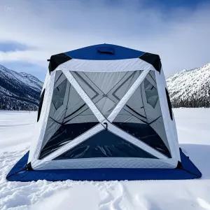 동계 원터치 큐브텐트 빙어텐트 34인용 누빔텐트