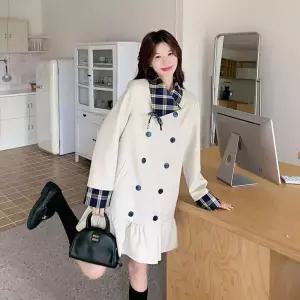 스파이더맨 원피스 여성용 트렌치코트 OPH1