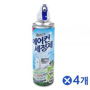산도깨비 벽걸이청소 에어컨 스탠드냄새 셀프청소 스탠스청소 330mlx4개 먼지 벽걸이냄새 LWF7CF7C