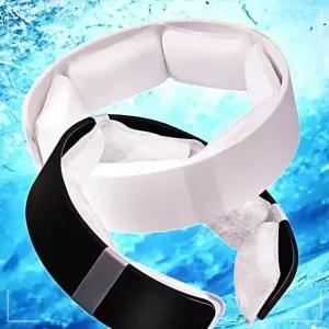 잔솔 넥쿨러 아이스 쿨넥밴드 얼음목밴드 쿨링 냉감 화이트 RWFFKPH513