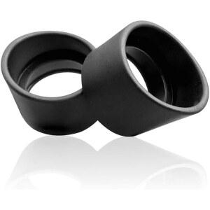현미경 망원경 쌍안경용 고무 접안 렌즈 안경 컵 2PCS 32-35mm, 내경 34mm