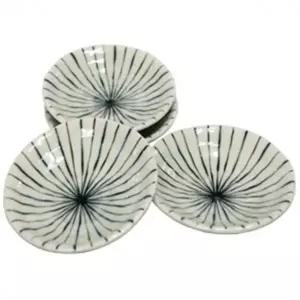 ( )접시 그릇 13.5cm 식기 반찬 4개 원형 마루이 찬기