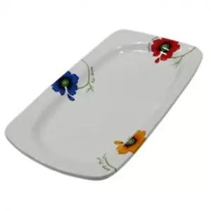 ( )그릇 1개 코스모스 세화 대 직사각접시 식기 생선