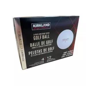 KirklAND  시그니처 골프공 3피스 우레탄 커버, 12개