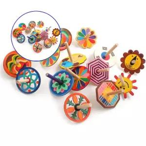 쌍문상회 재미있는 아이디몬 나무팽이 만들기 DIY 12종 택1