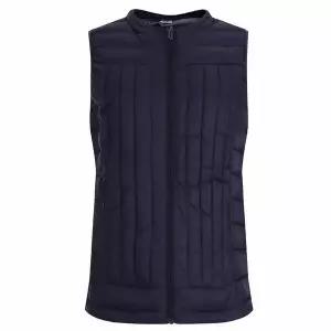 [하프클럽/샵앤]여성 방한 노카라 경량 바람막이 집업 패딩 조끼 HS-WVS-20067-네