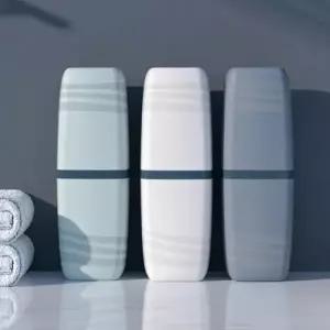 ( )어린이 휴대용 칫솔 케이스 여행용 칫솔 케이스 치약 보관