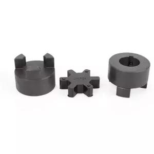 1/2 에서 7/8 L075 유연한 3피스 L-Jaw 커플링 세트 및 Buna-NBR 고무 스파이더