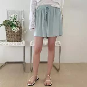 여자 트렌디 스포티 쿨링 와이드핏 여름 반바지