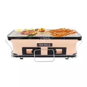 일본식 가정용 야끼니꾸 화로 숯불 불판 그릴 와규 규카츠 캠핑 바베큐