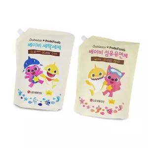 쿨샵 베비언스 핑크퐁 세탁세제 섬유유연제 리필