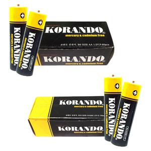 더모아 [코란도 AA AAA 망간 건전지 60알]무수은