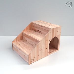 걍계단2 3단 원목 강아지계단 스텝하우스