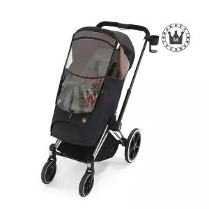 [맘네스트] 싸이벡스 프리암 전용 유모차 방풍 사계절커버-블루블랙