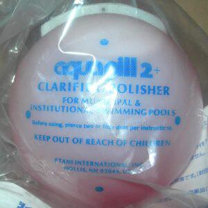 아쿠아필 수영장응집제 수영장약품