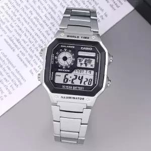 정품 스타샵 AE-1200WHD-1A 디지털 군대 시계 c02