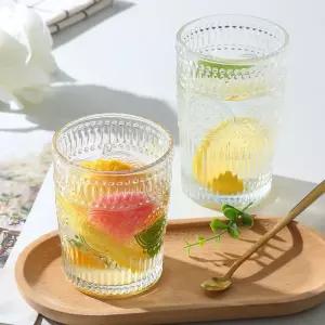 [1개+1개] 크리스탈 유리 컵 하이볼잔 홈카페 커피 맥주잔 감성 카페 유리잔