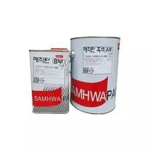 삼화페인트 매직탄 흑색 4L