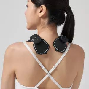 2개구성 EMS 미니 마사지기 L2 충전식 저주파 안마기 목 어깨 