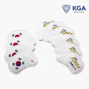 GR 대한민국 골프 국가대표 공식 아이언 커버 세트 화이트