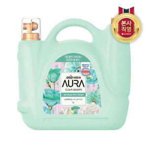 [엘지생활건강]샤프란 아우라 8L 대용량 섬유유연제 향 택 1
