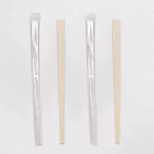 [해피팩]비닐포장 일회용 위생 나무젓가락 7치 백양목 2500개