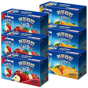 카프리썬 사과 30팩 + 오렌지 30팩 / 과일주스 음료수
