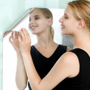 붙이는 거울 스티커 종이 거울 벽면 미러 시트지 안전