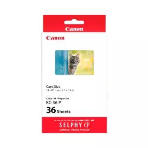 캐논 KC-36IP 포토팩 카드형 SELPHY 사진용지 CP1300 CP1500용 36매 ok