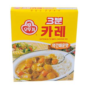 오뚜기 3분카레약간매운맛200g 2개