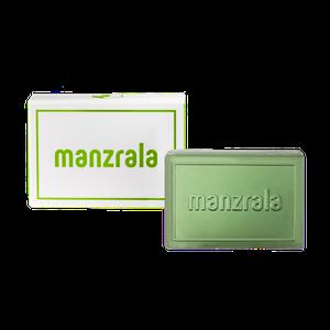 [맨즈랄라] 올인원 그린 쿨링 샤워바 120g 멘톨 함유 쿨링 향수 퍼퓸 샤워 세수 목욕 비누