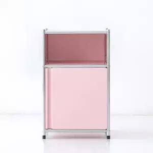 마켓비 SIMPLIE 협탁 SG474 핑크, 1개