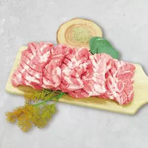 [국제식품] 우리돼지 한돈 냉장 칼집 벌집 목살 400g(구이용,바베큐용)