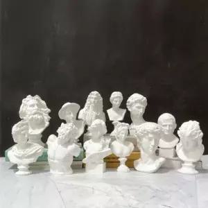 카페 감성 엔틱 조각상 인테리어 미니 석고상 12종