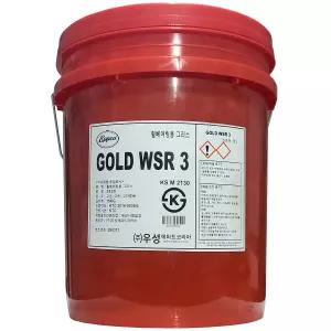 우성 앱코 골드 WSR3 휠베어링 그리스 15KG 리튬복합 고성능 빨간 구리스 말통 (적점 244도) 고온 고속 고하중 화물차 덤프트럭 트랙터 굴삭기 포크레인 고열 중장비 다목적