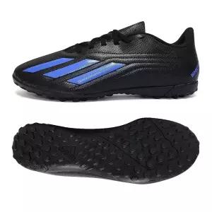 아디다스 데포르티보2 TF 인조잔디용 남성 풋살화 축구화 신발 블랙 로얄블루 HP2519