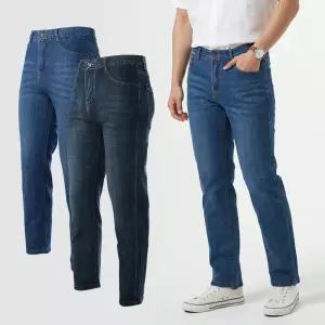 모렉스 1 + 1 남성 여름 찰떡 아이스 스판 청바지 작업복 노가다 용접 현장 데님 191