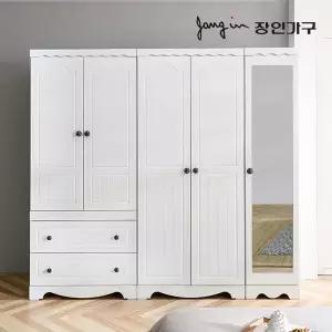 장인가구 세이지 K1 2000 옷장세트 거울 A형