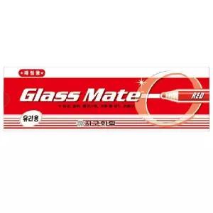 [아트박스]/오피스큐 지구화학 글라스메이트색연필 적색 1다스