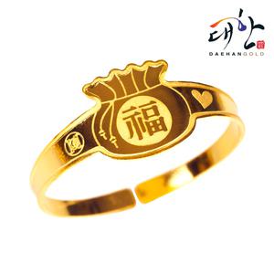 순금 돌팔찌 복 복주머니 7.5g 아기 조카 첫돌 백일 돌잔치 선물