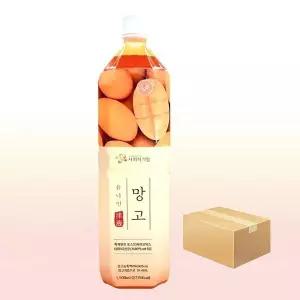 유나인베이스망고1.5Lx8개(1박스)에이드음료