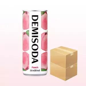 []데미소다피치복숭아250ml60캔