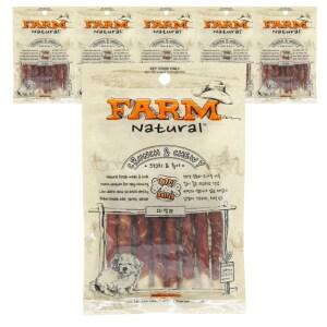 팜내츄럴 크런치앤츄이 강아지껌 8p 60g 오리맛 6개