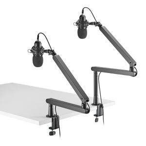 스틸리 프리미엄 마이크암 거치대 알루미늄 마이크 스탠드 삼각대 유튜브 라이브 방송 F8