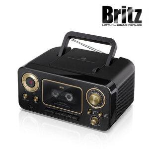 브리츠 BZC3900RT 휴대용 CD 플레이어 카세트라디오