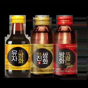 광동제약 유자쌍 화 150ml 10입 + 진쌍화 100ml 10개입 +쌍화골드 100ml 10개입