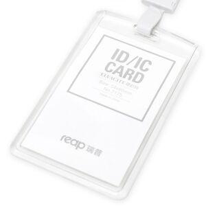 이지 목걸이명찰(세로형) 투명 / 65 x 107mm